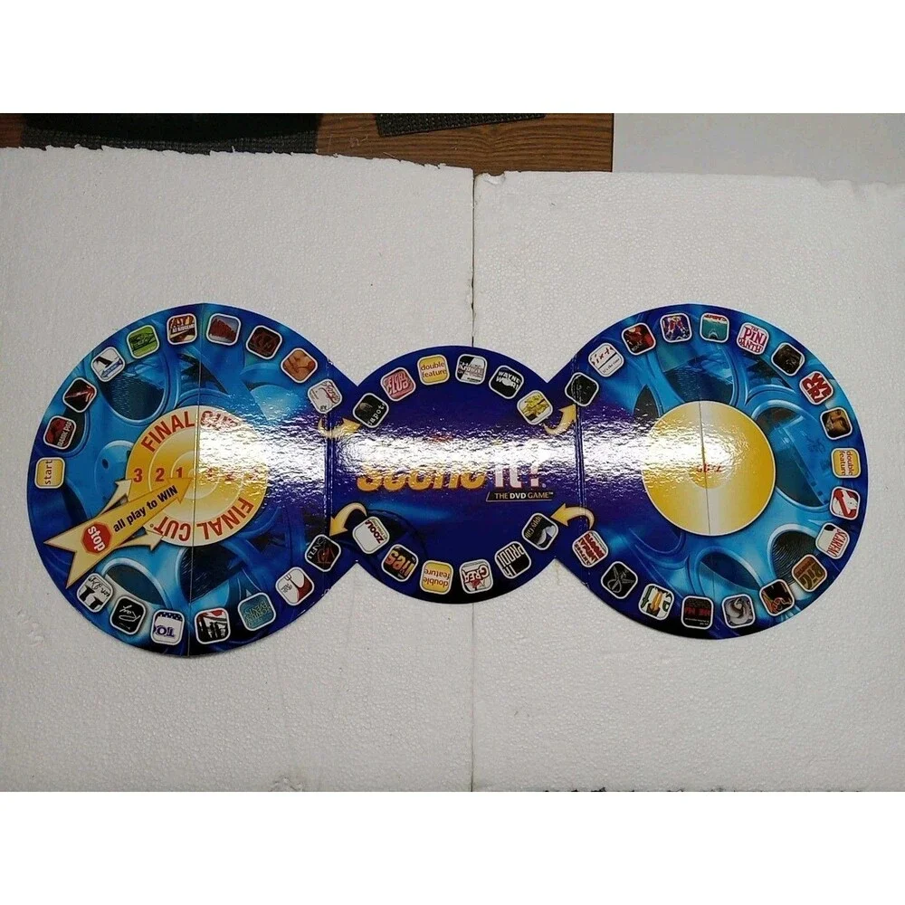 SCENE IT? MOVIE 2nd Edition REPLACEMENT Game Board